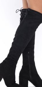 Wide calf knee boot